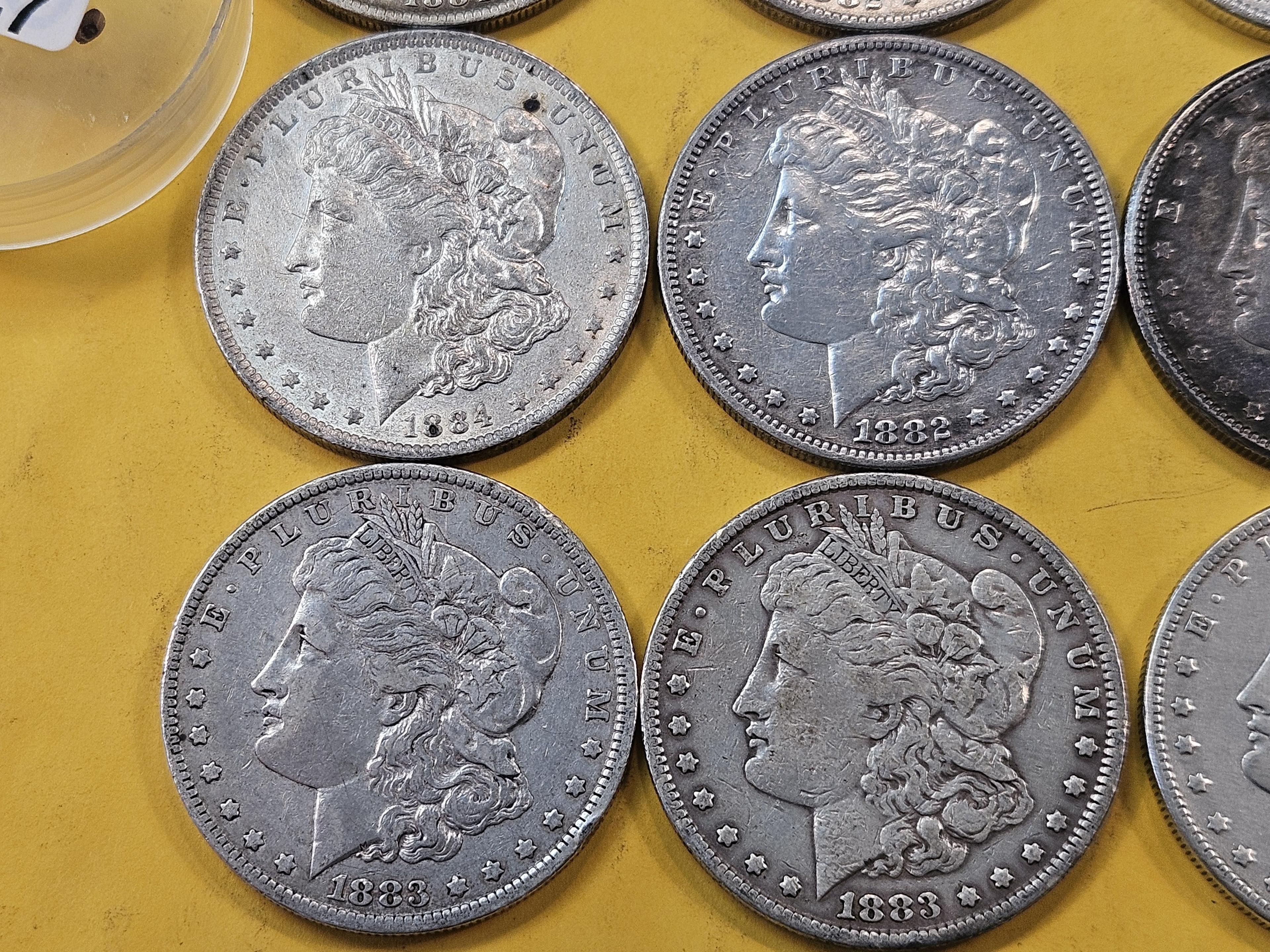 ** FULL ROLL ** Twenty Morgan Silver Dollars