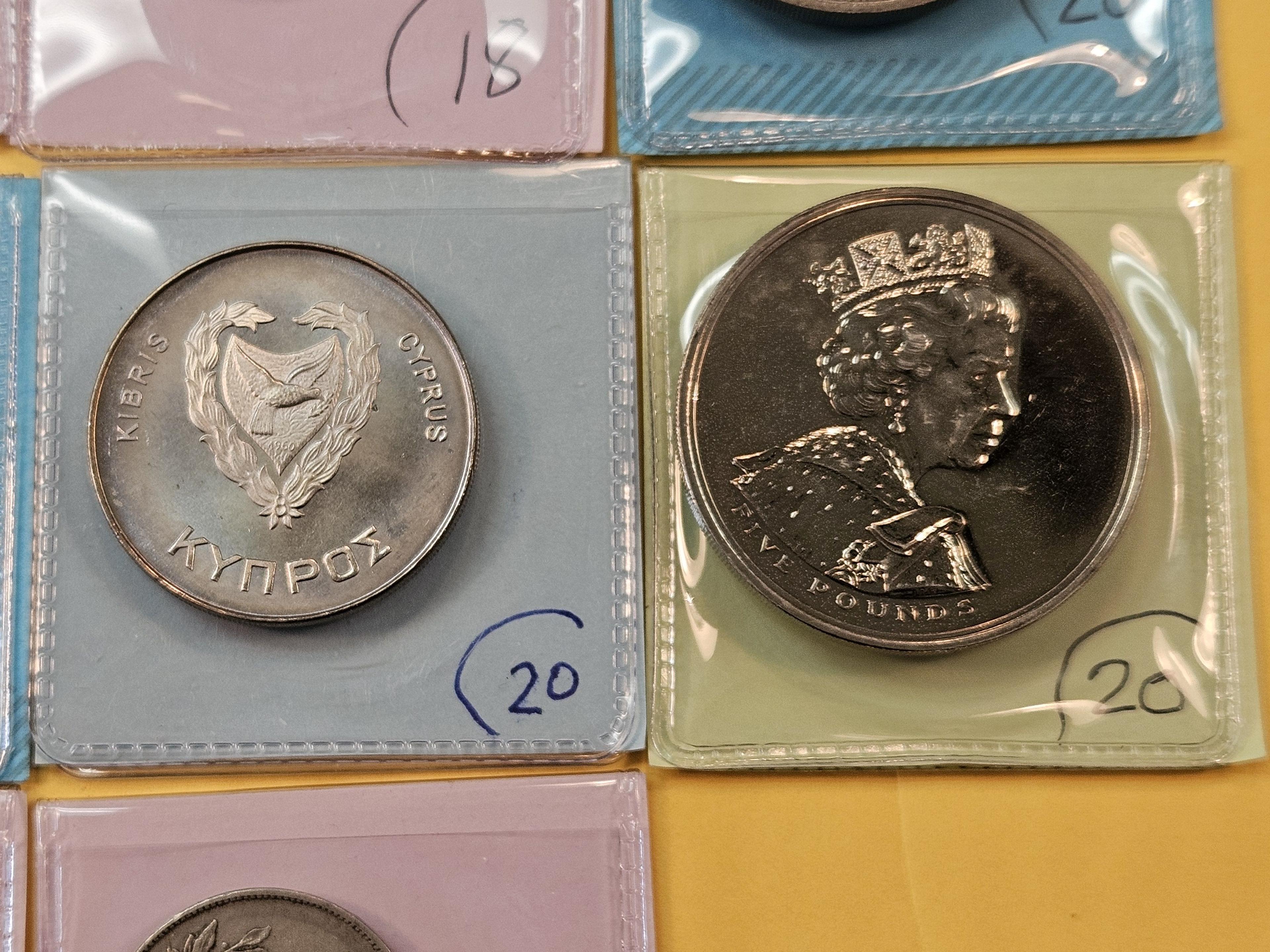 Ten Mixed World Coins