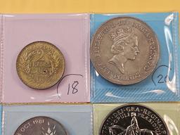 Ten Mixed World Coins