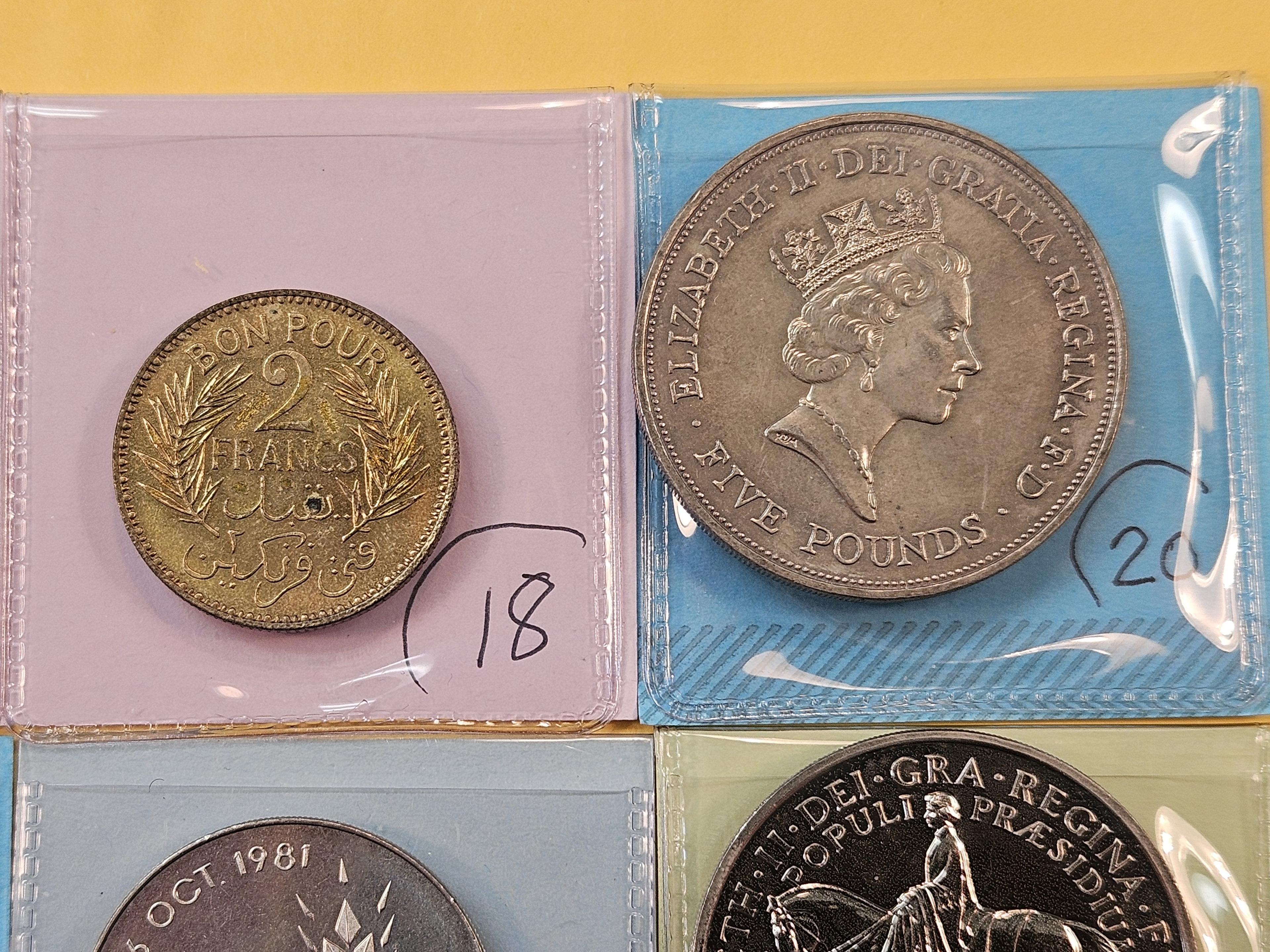 Ten Mixed World Coins