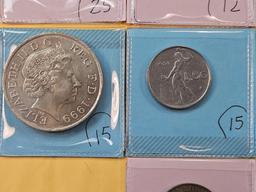 Ten Mixed World Coins
