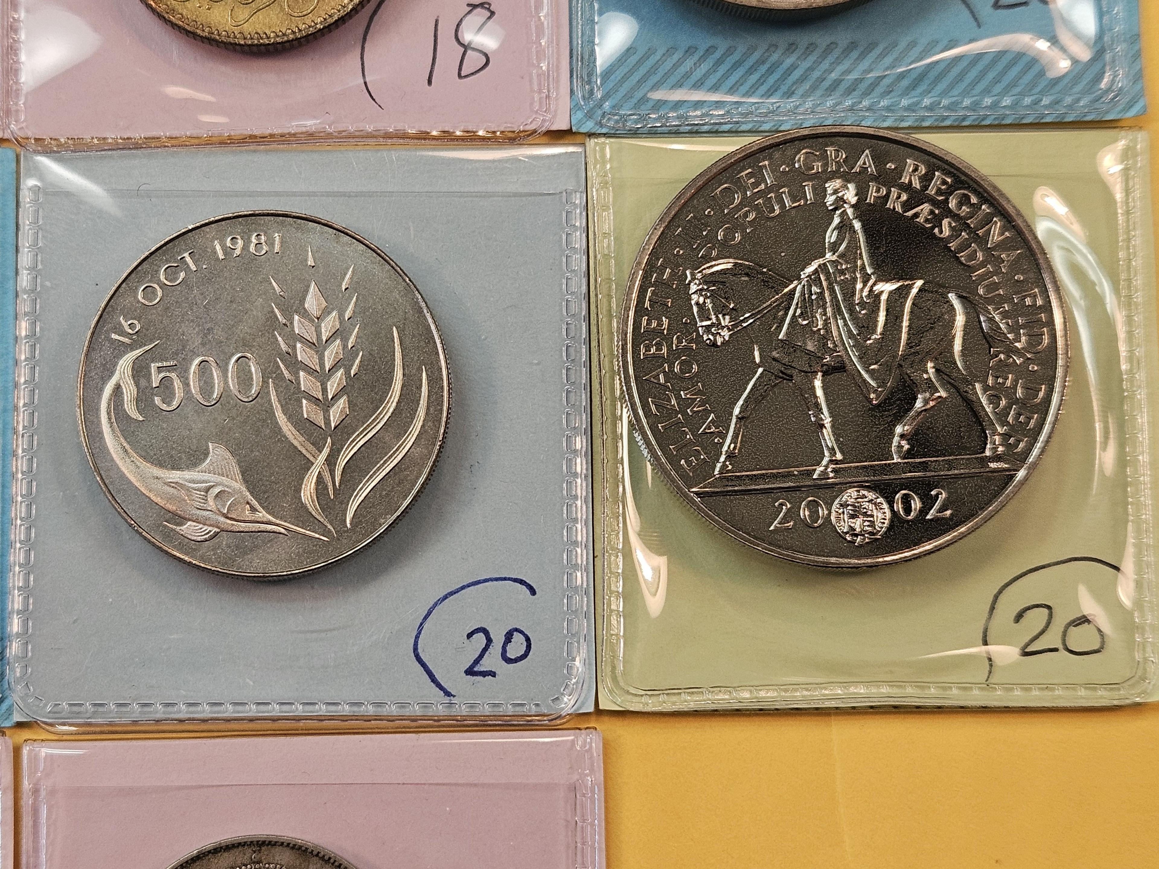 Ten Mixed World Coins