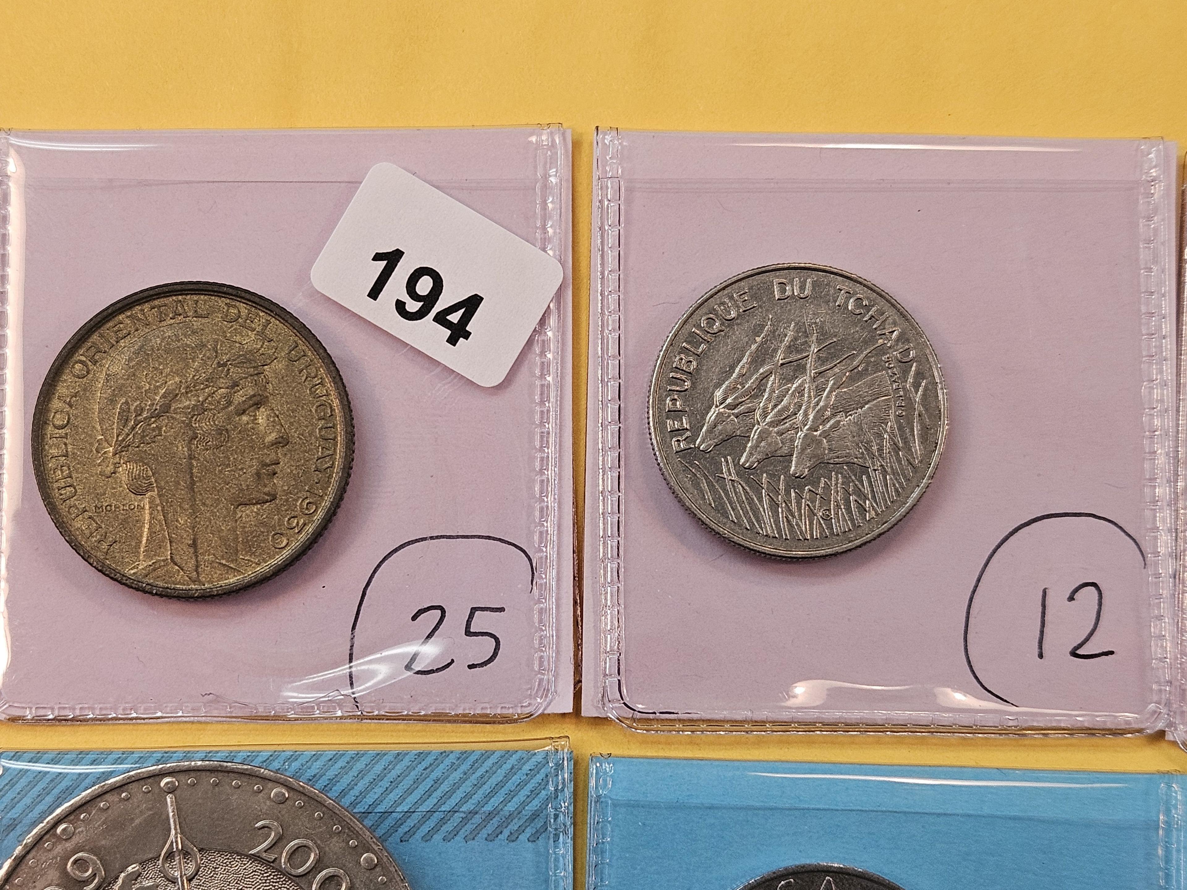 Ten Mixed World Coins