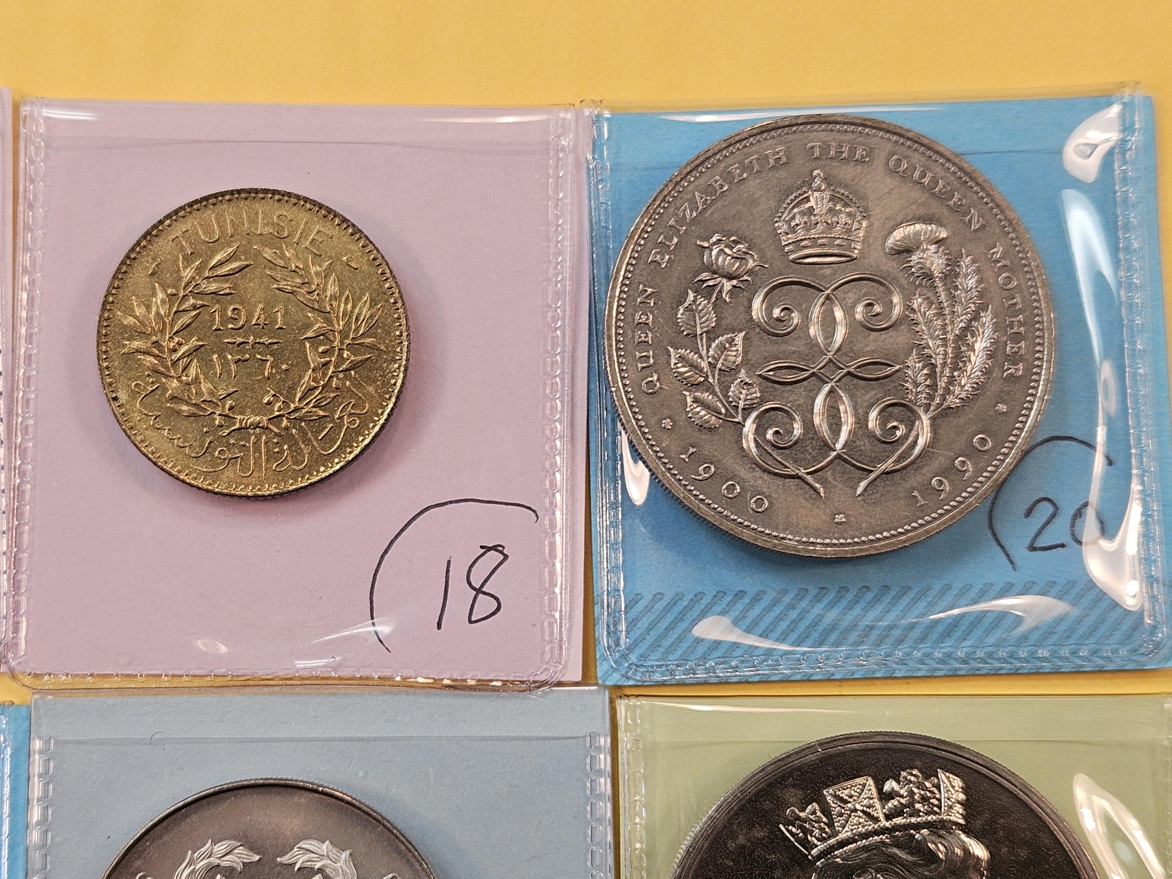 Ten Mixed World Coins