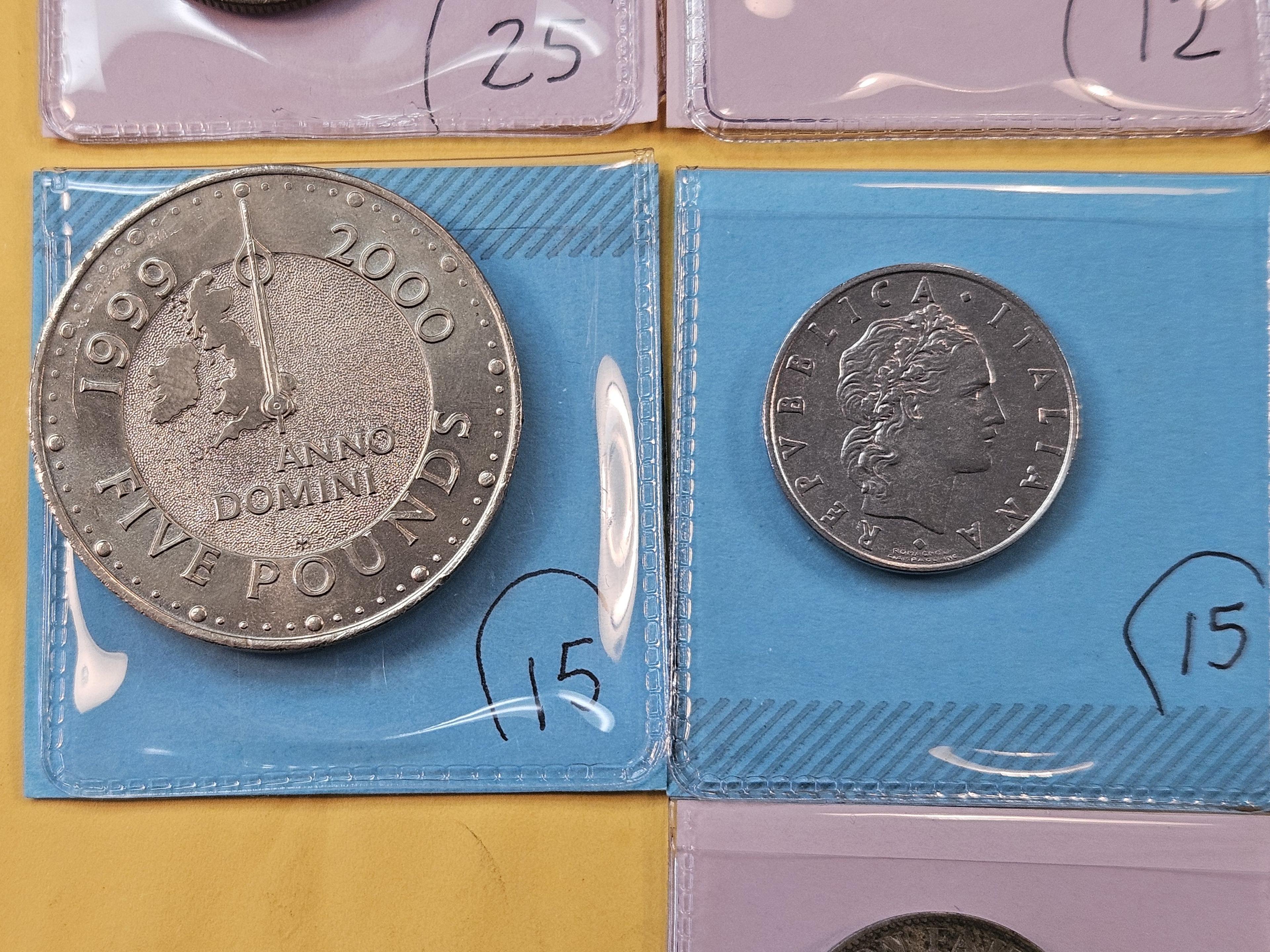 Ten Mixed World Coins