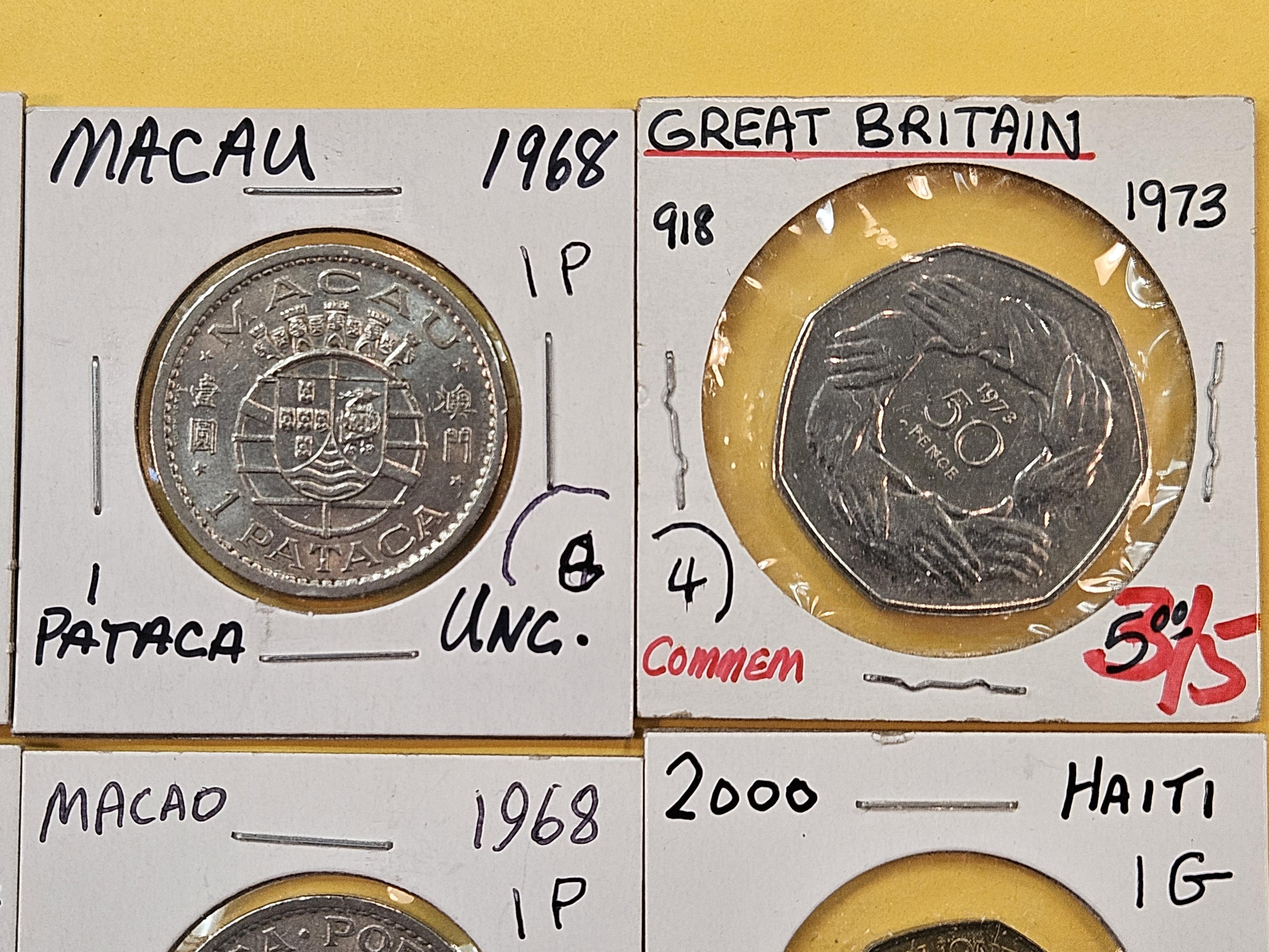 Ten Mixed World Coins