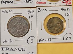 Ten Mixed World Coins