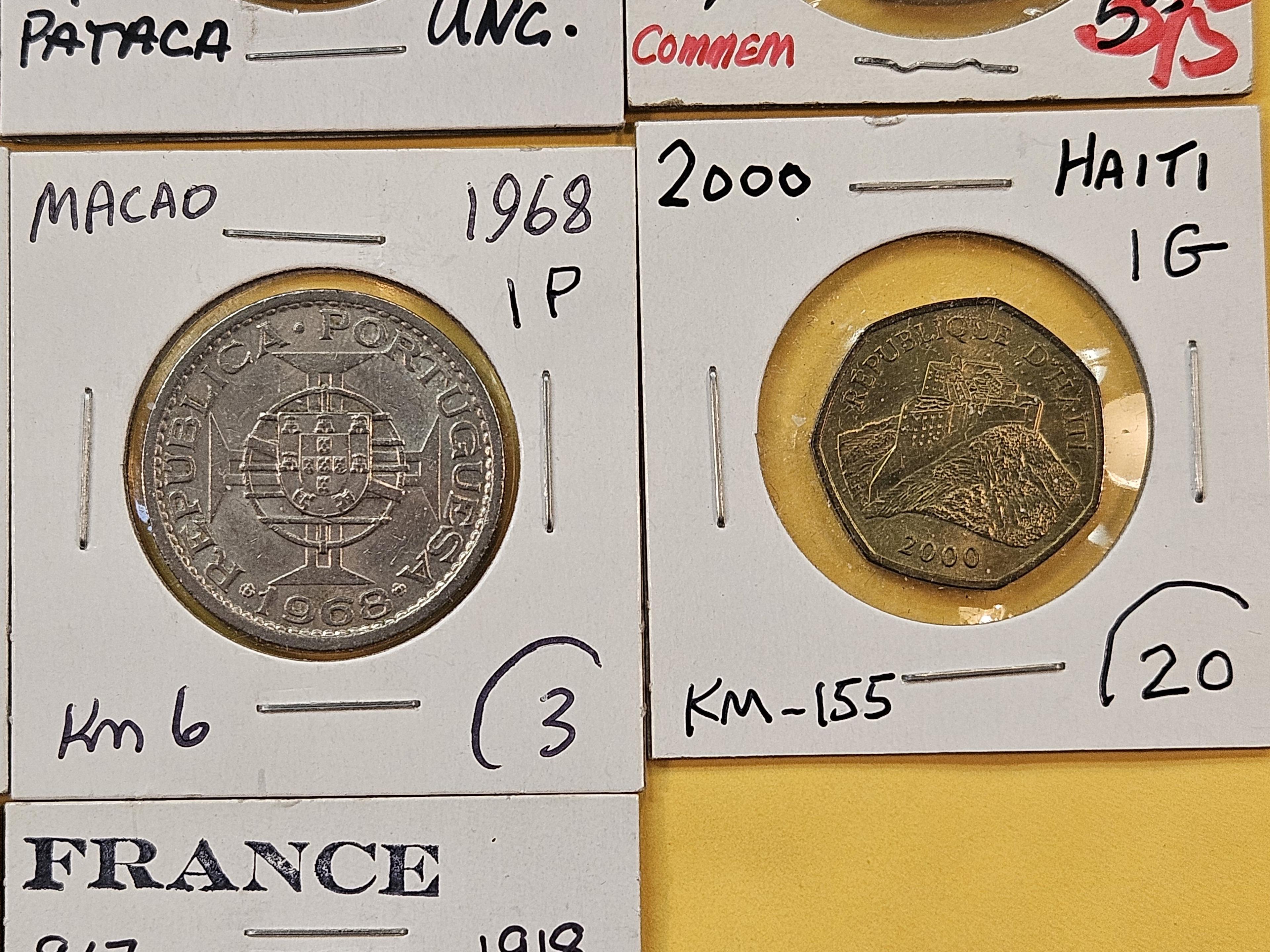 Ten Mixed World Coins