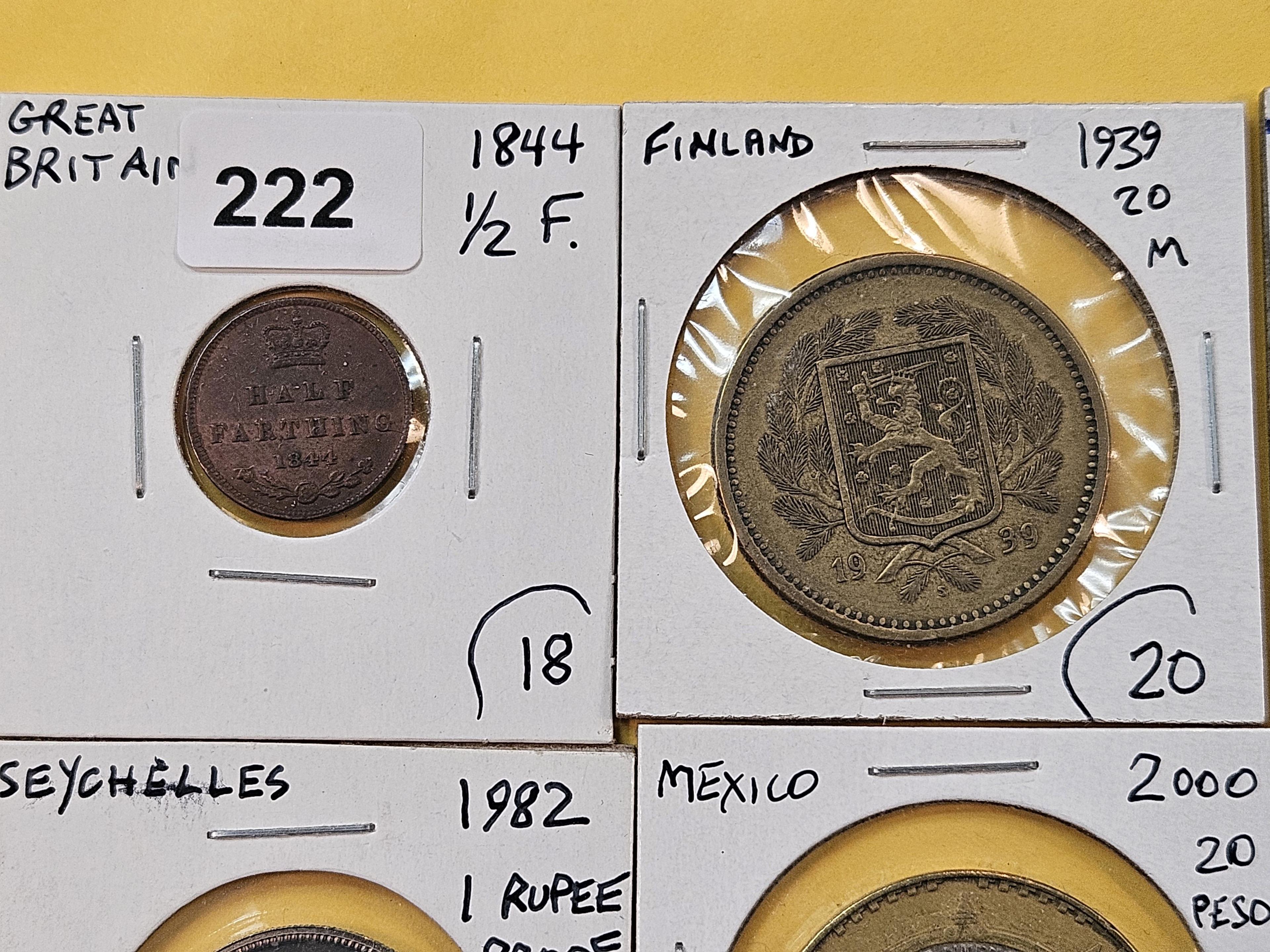 Ten Mixed World Coins