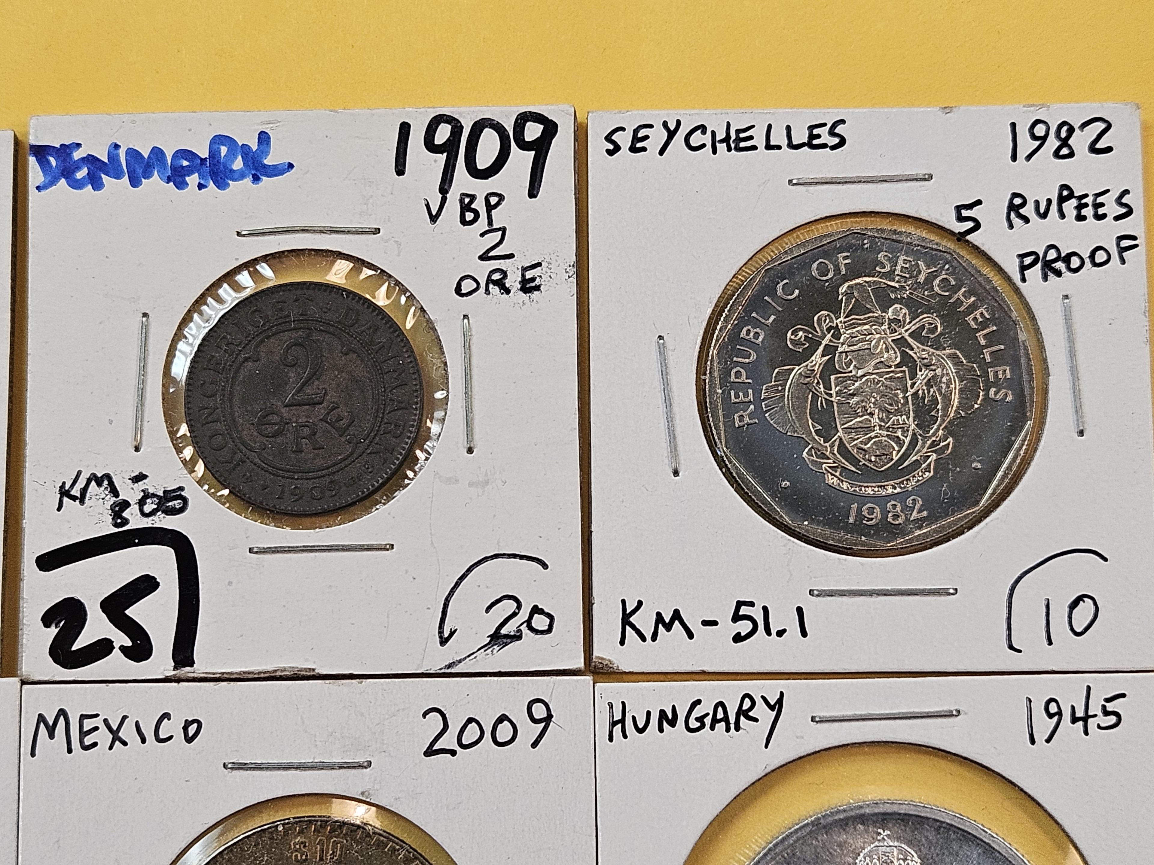 Ten Mixed World Coins
