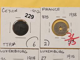 Ten Mixed World Coins