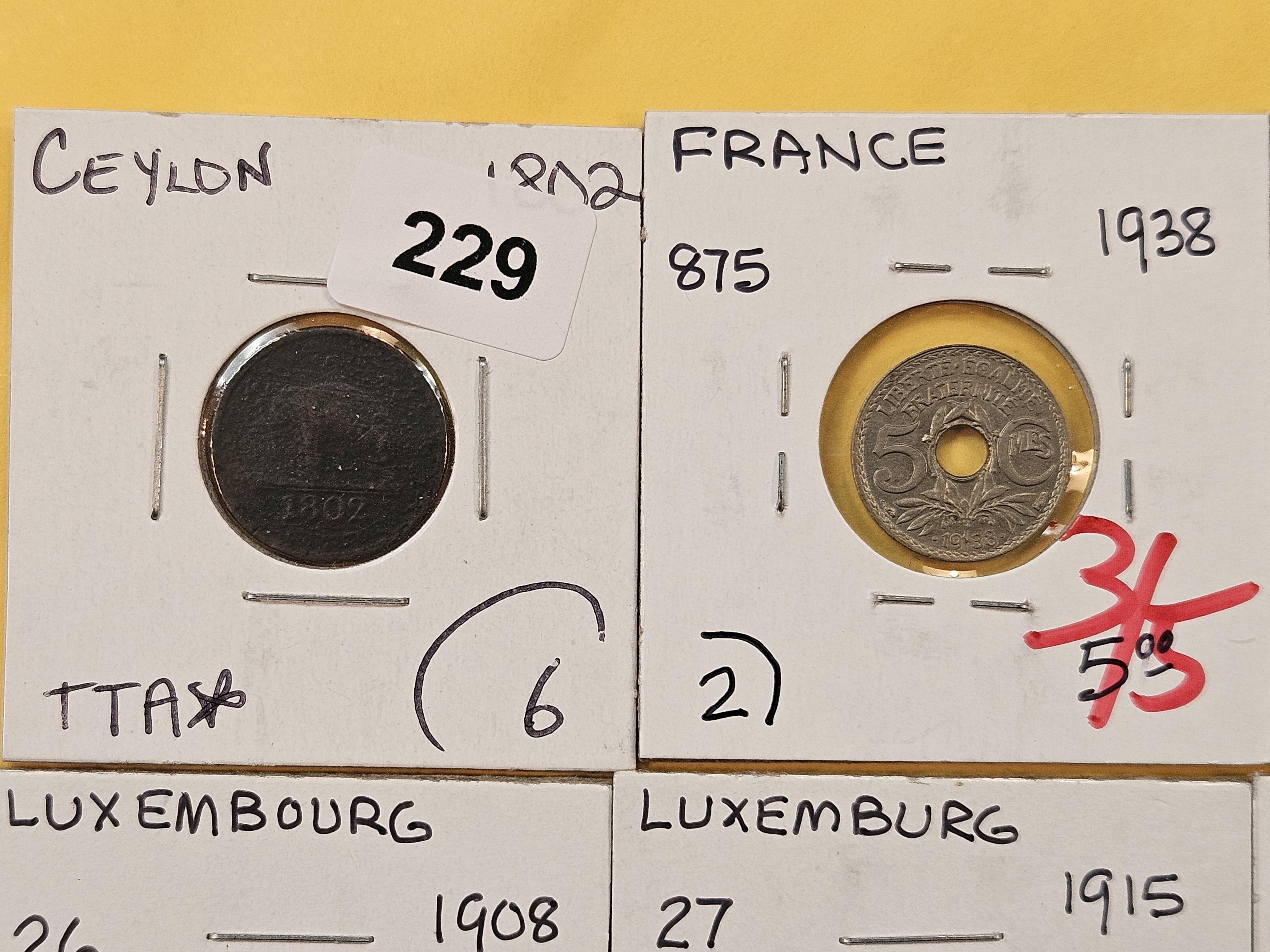 Ten Mixed World Coins