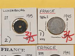 Ten Mixed World Coins