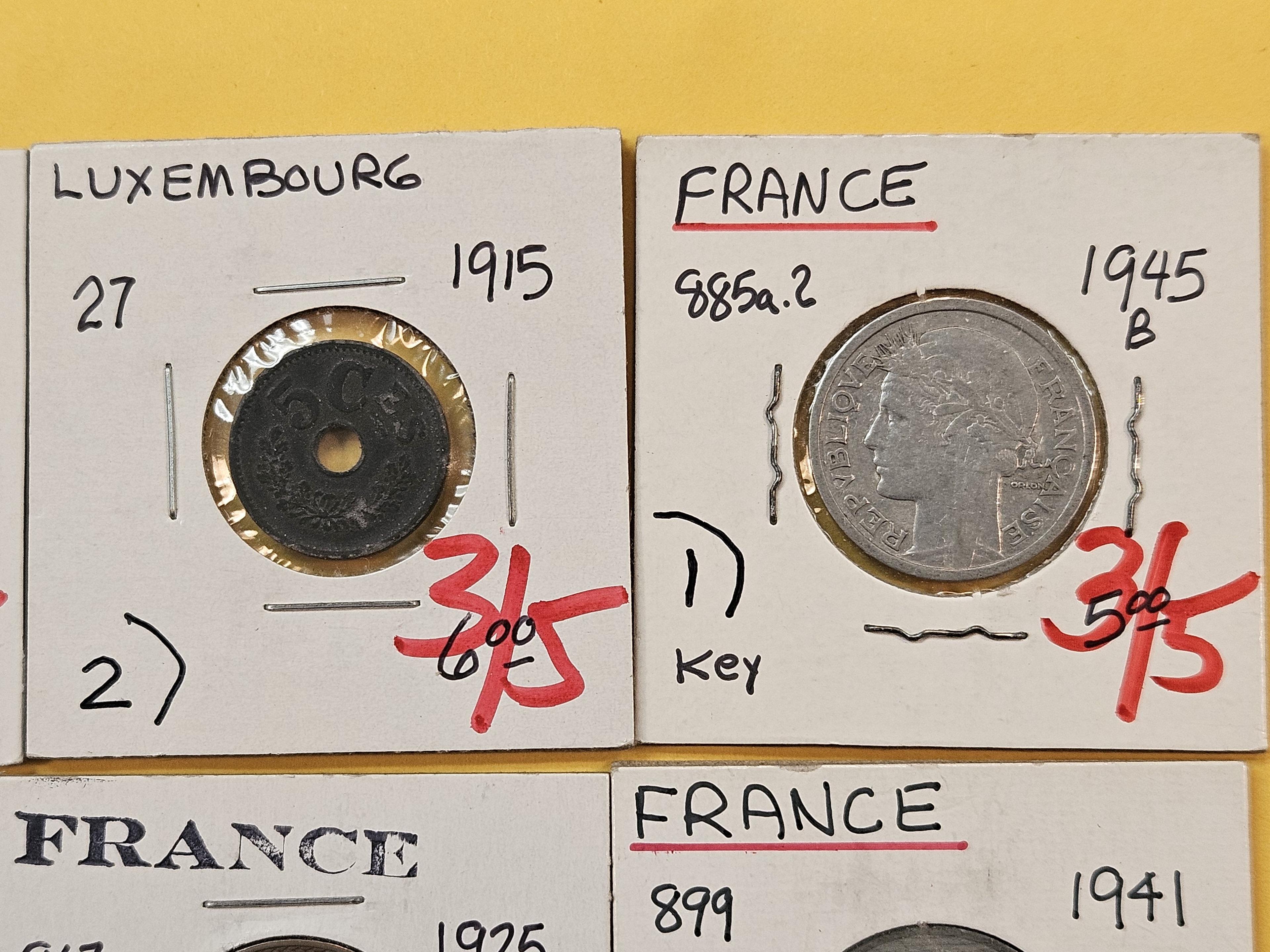 Ten Mixed World Coins