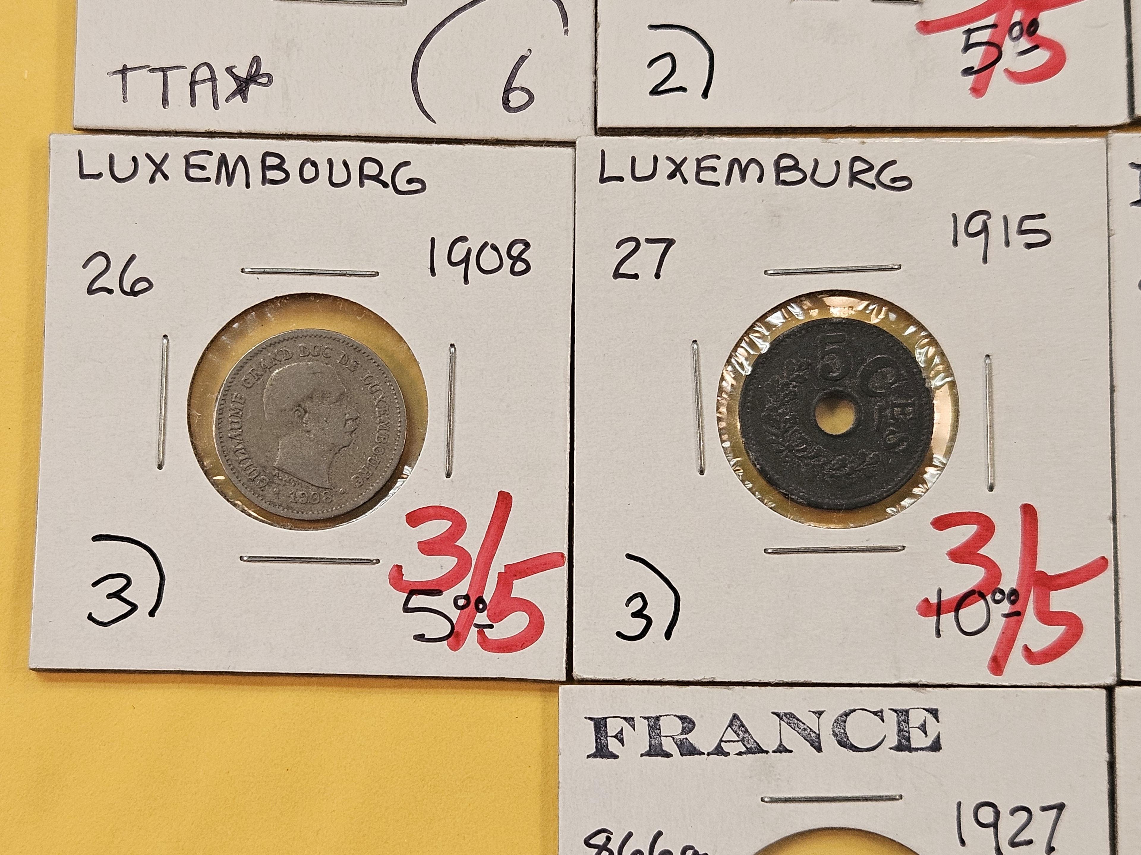 Ten Mixed World Coins