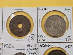 Ten Mixed World Coins