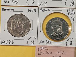 Ten Mixed World Coins