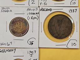 Ten Mixed World Coins