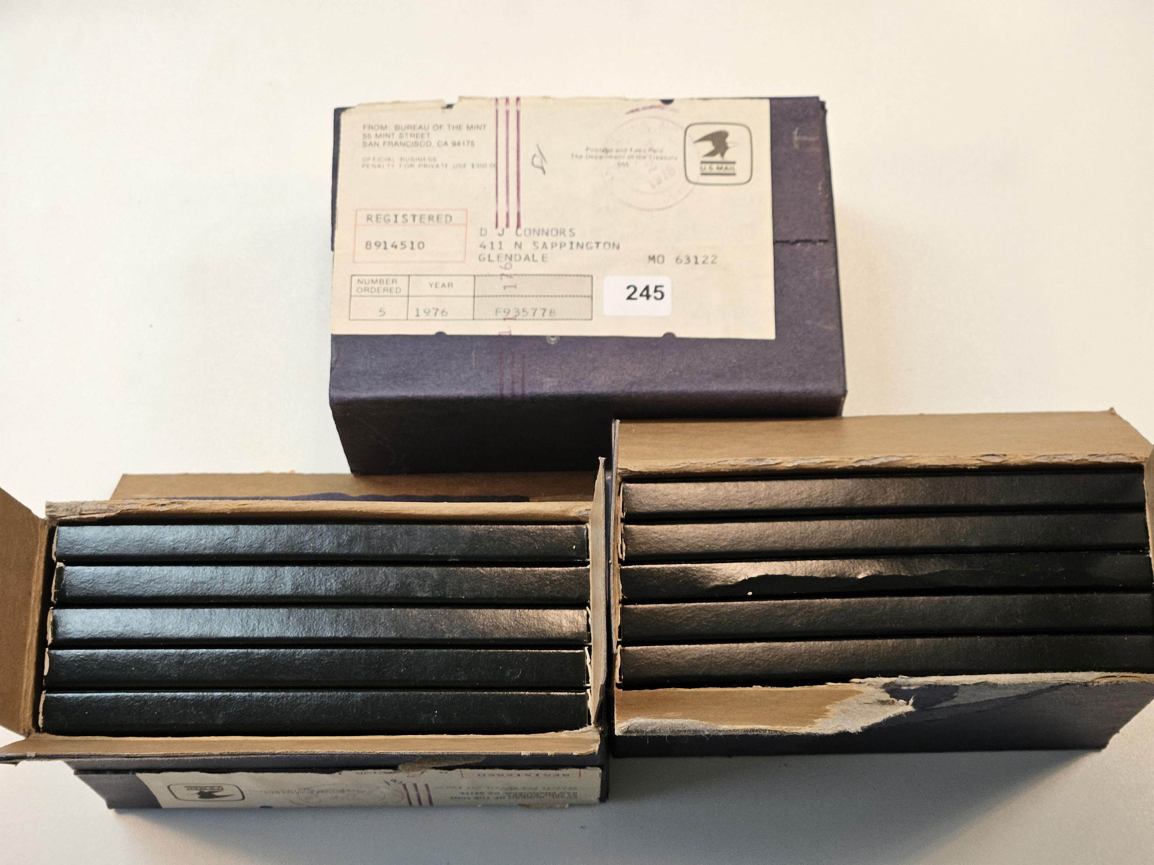 Fifteen 1976 US Proof Sets