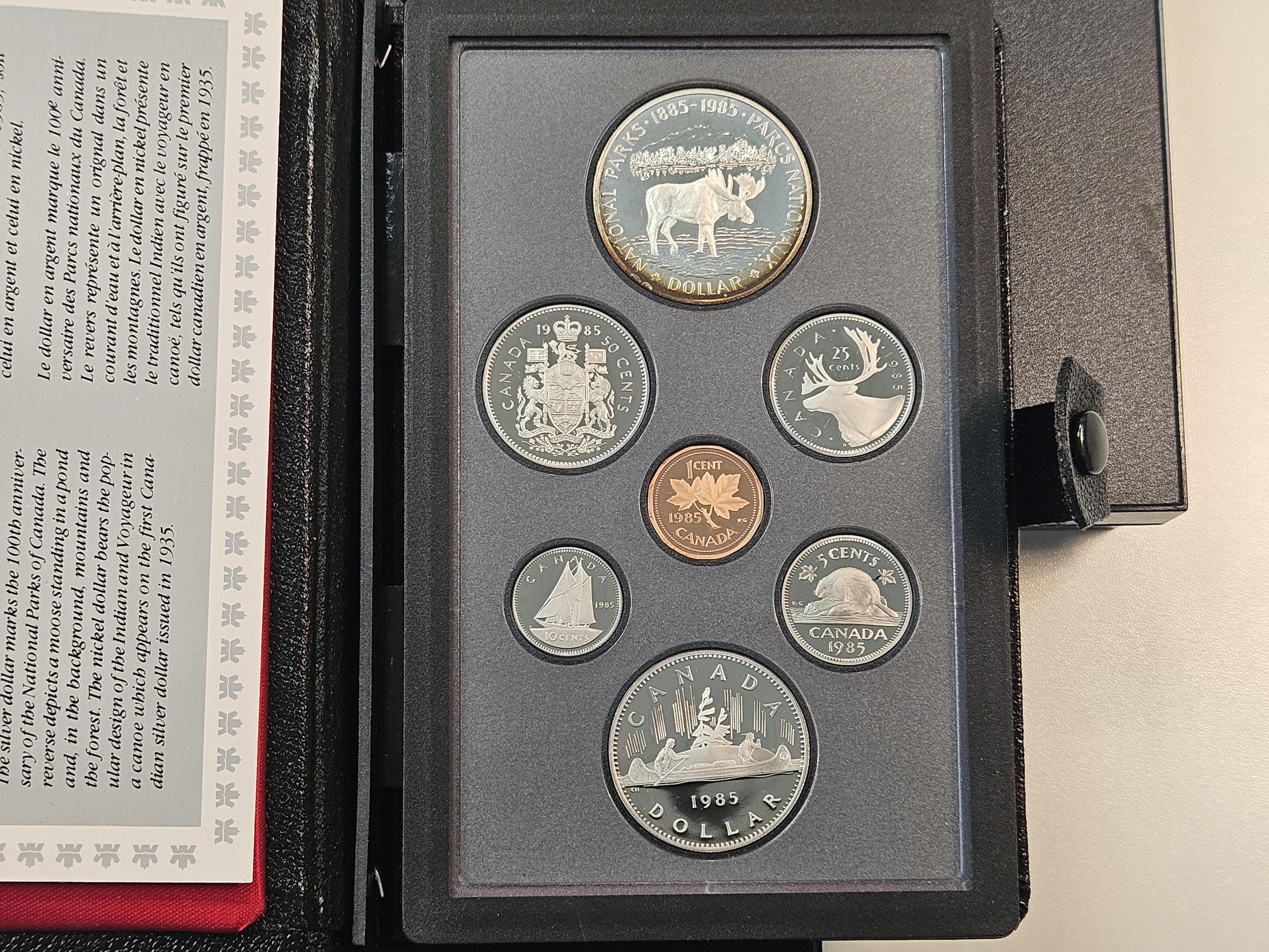 Four Canadian Proof Sets