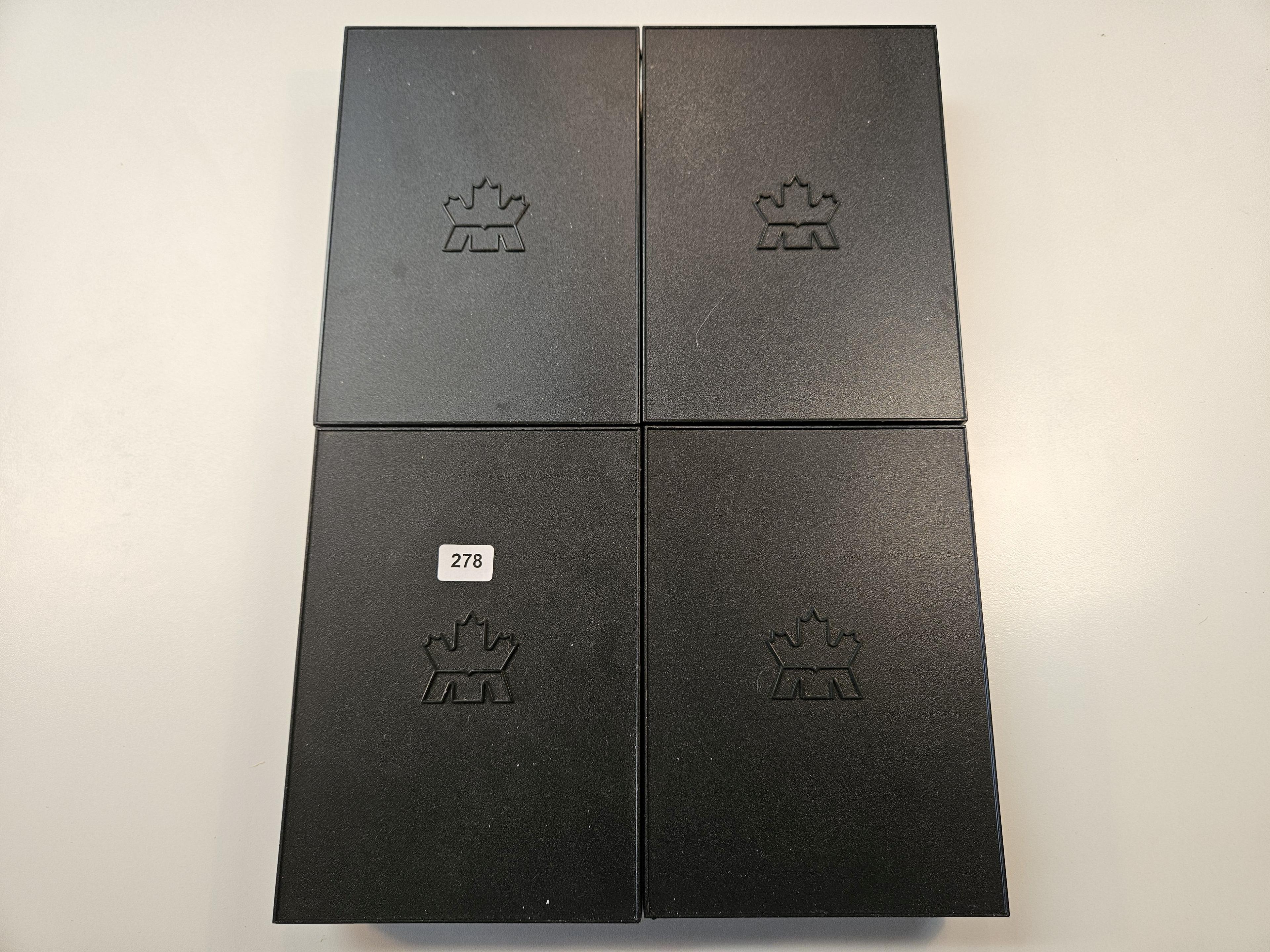 Four Canadian Proof Sets
