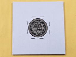 Better Date 1845-O Silver Seated Liberty Dime