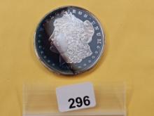 One Troy Ounce .999 fine Silver Proof Art Round