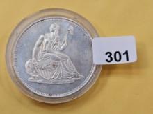One Troy Ounce .999 fine Silver Art Round