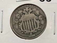 1869 Shield Nickel