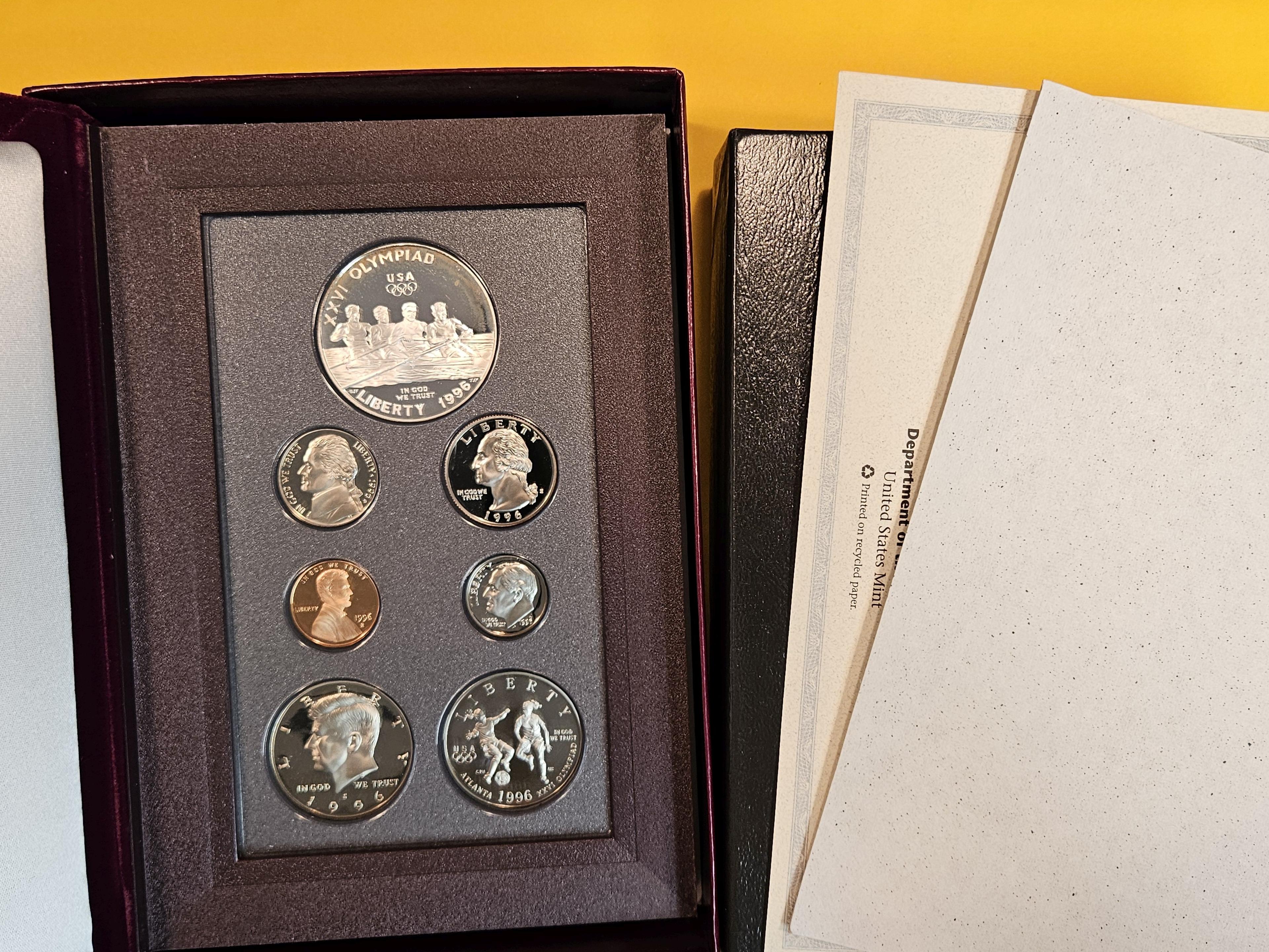 1989 and 1996 US SILVER Prestige sets