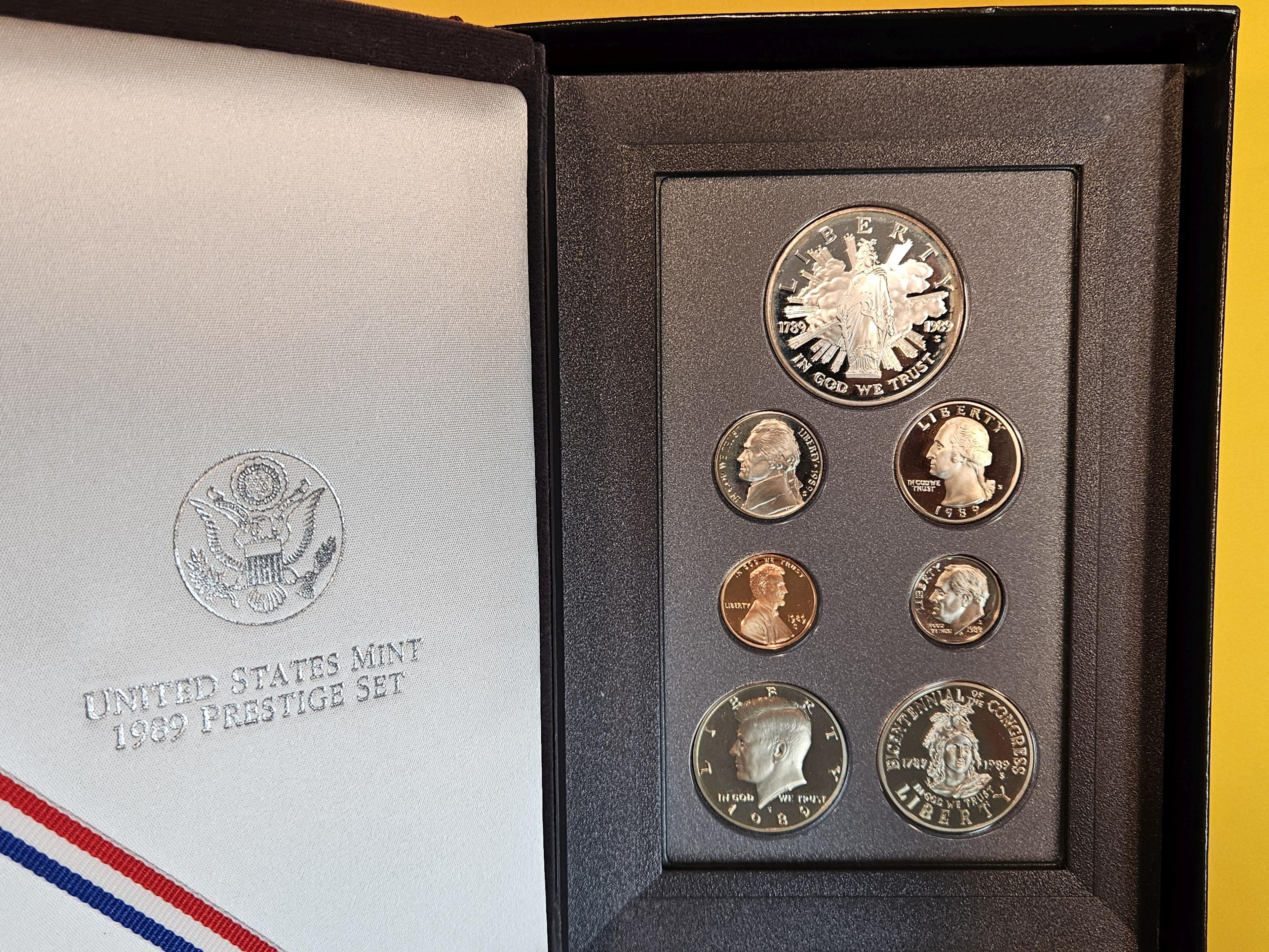 1989 and 1996 US SILVER Prestige sets