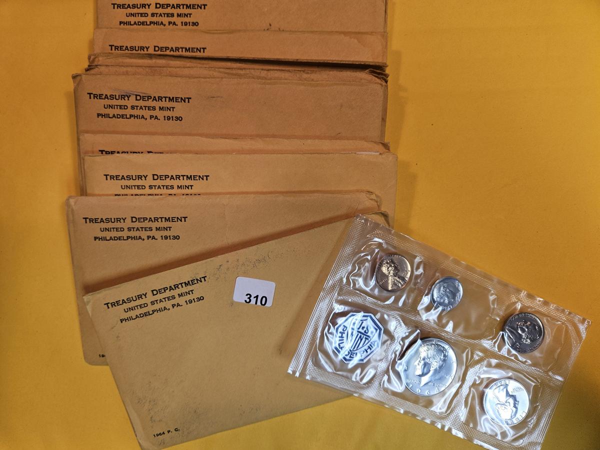 TEN US SILVER Proof Sets