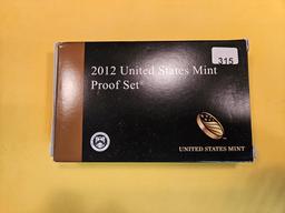 KEY DATE 2012 US Proof Set