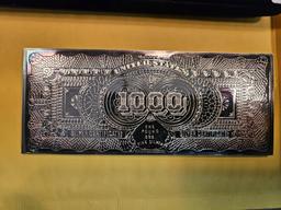 MASSIVE! ONE POUND .999 Fine Silver Certificate