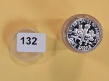 Full Roll of Proof Silver Dimes