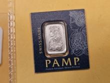 PLATINUM! PAMP SUISSE One Gram .9995 Pure Platinum Bar