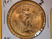 GOLD! 1924 Saint Gaudens Gold Twenty Dollar Double Eagle