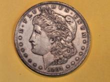 ** KEY DATE ** 1891-CC Morgan Dollar in Extra Fine plus - Details