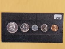 GEM SUPERB 1957 US Silver Proof Set