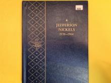Nearly full Jefferson Nickel Collection