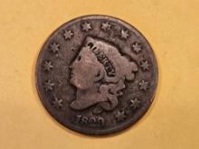 Better Date 1829 Coronet Head Large Cent