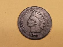 1876 Indian Cent