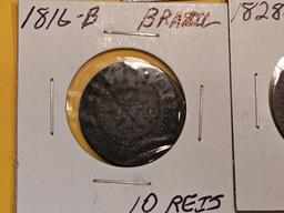 Five better World coins