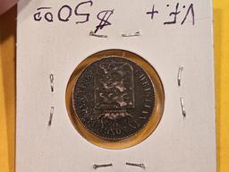 Three mixed, better date, World coins
