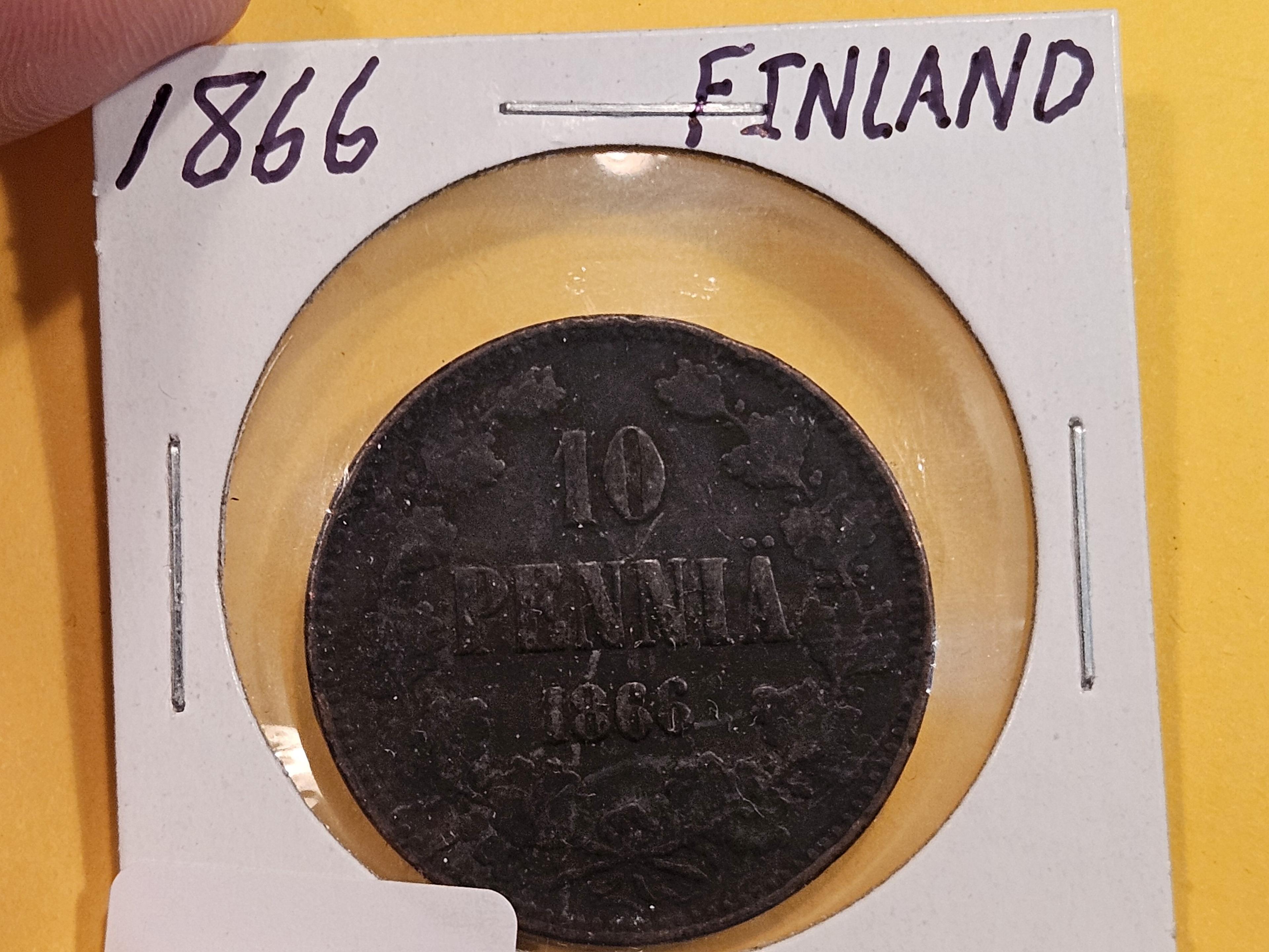 Three mixed, better date, World coins