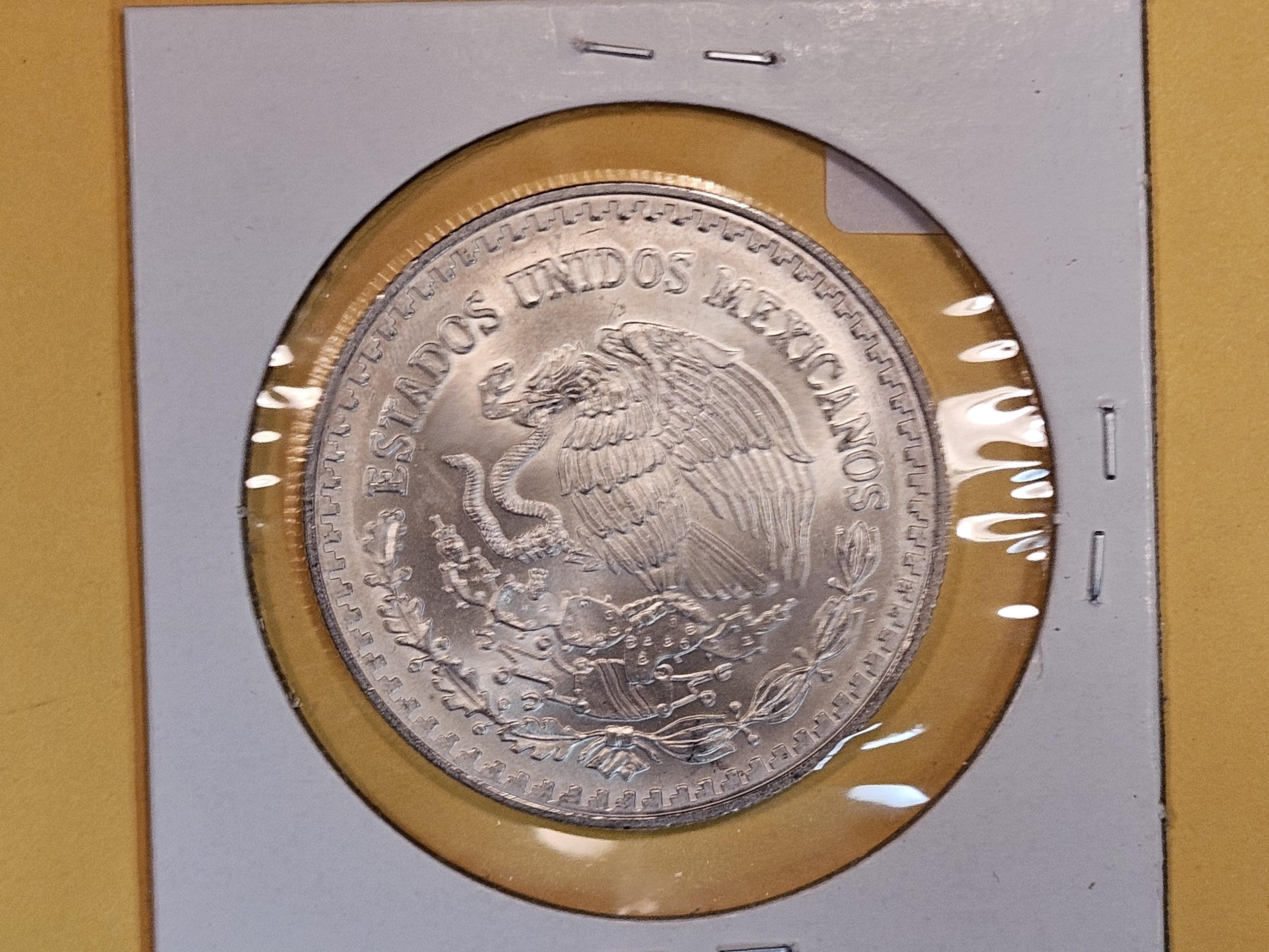 GEM Brilliant uncirculated 1996 Mexico Silver Onza