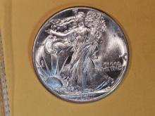 Choice Brilliant Uncirculated plus 1941 Walking Liberty Half Dollar