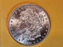 Choice Brilliant Uncirculated 1884-O Morgan Dollar