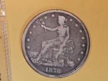 1878-S Trade Dollar in Very Good
