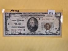 Series of 1929 Twenty Dollar National Currency in Fine plus